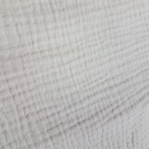 NEW Soft Surroundings Women's 1X Pants Crop Gauze Beach Pull On Casual Ivory - Picture 6 of 16